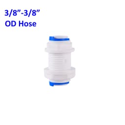Reverse Osmosis Quick Connector 1/4"3/8"OD Hose Tee Y Coupling 4 Way Equal Convert Elbow Straight RO Water Aquarium Pipe Fitting
