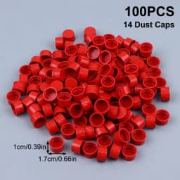 M12 M14 M16 M18 Injector Dust Cap for Common Rail System Flexible Fit for Auto Repair and Mechanics 100pcs
