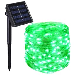Solar LED Copper String Light 8 Modes Fairy Outdoor Holiday Garland Decoration Garden 30M/20M/10M/5M/2M Party Lights