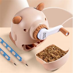 Pencil Sharpener Creative Capybara Kawaii Stationery Office School Supplies Korean Stationery 80*80*100mm