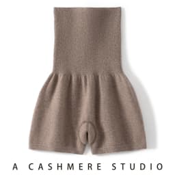 Class A Women's High-Waisted Cashmere Shapewear Pants Knitted Shorts Pure Luxury Comfortable Fit Ladies Winter Warm Innerwear