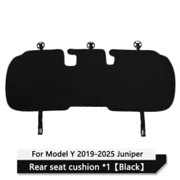Car Ice Silk Seat Cushion Cover For Tesla Model 3 / Y Juniper 2019-2026 Breathable Comfortable Seat Pad Car Interior Accessories