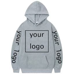2025 Private Customized Yours LOGO Graphic Print Hoodie Fashion Casual Hooded Sweatshirt Men Women High Quality Fleece Pullovers