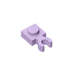 Gobrick] GDS-814 PLATE 1X1 W. HOLDER compatible with lego 4085 60897 children's toys Assembles Building Blocks Technical