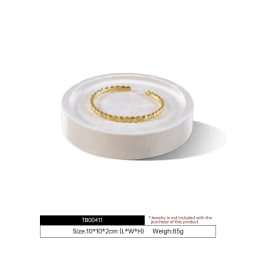 Yinbeini Premium Velvet Bracelet Display Tray Ring Bangle Placement Tray Jewelry Storage Tray TB004