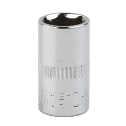 4pcs/set Socket Chrome Vanadium Steel 1/4Inch Drive 6-Point Socket 10mm Socket DIY Hand-making Household Maintenance Tool Silver