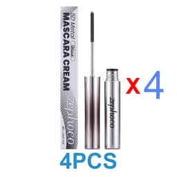 Black Mascara Volumizing Long Lasting Smudge Proof Waterproof Mascara Natural Curl Eyelash Lengthening Intense Black Eye Lash Makeup Daily Beauty Tool Cosmetic For All Day Wear