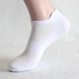 1-10 Pair Ankle Sock Womens and Mens Couple Student Cotton Ear New Mesh Athletic Sports Running Solid Color Boat Sock Plus Size