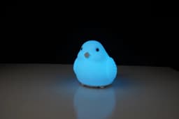 LED Night Light Cute Sheep Panda Rabbit Silicone Lamp Rechargeable Animal Shape Sleep Soft Nightlights For Kids Birthday Gift