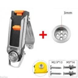 New Narrow Quick-hang Buckle with Bits Hook - for Tape Measure Electric Drill Modified Electrician