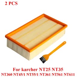 For Karcher NT25, NT35, NT361, NT45, NT55, NT611 HEPA Filter Substitute Parts Vacuum Cleaner Accessories Washable Hepa Filter