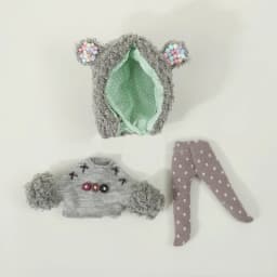 New Cute Bear Doll Clothes Hat+Coat+Pants Macaron Color Dolls Clothing For Ob11,Obitsu 11,Molly, Gsc, Ymy Dolls 1/12 Bjd Dolls