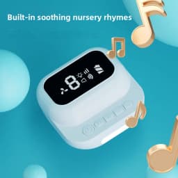 Electric Nose Cleaner with Music and Soft Glow Powerful Electric Nasal Aspirator Rechargeable Vacuum for Infants Nasal Aspirator