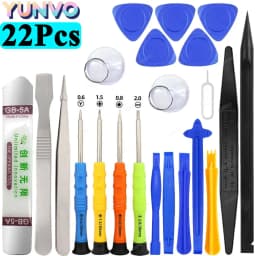 Professional Mobile Phone Repair Tool Kit, Precision Screwdriver Set for iPhone Android, Multi-Function Disassembly Opening Tool