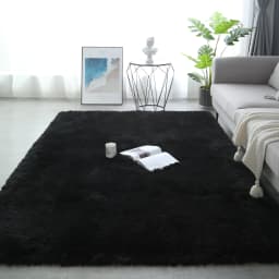 VIKAMA Tie-dyed Fluffy Carpets For Living Room Decor Bedside Rug Warm Plush Floor Mats Children's Room Play Mats Furry Carpet