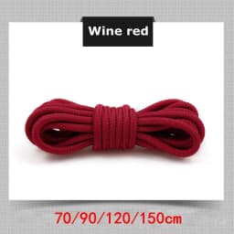 Round Shoe Laces Classic High Quality Black Shoelaces Outdoor Casual Sneakers Mountaineering Polyester Shoe Lace