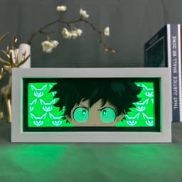 Anime Light Box for Children Bedroom Decoration Manga LED Night Light Paper Cut Lightbox Beside Lamp drop shipping