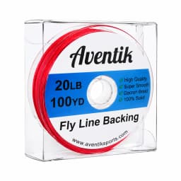 Aventik Fly Backing Line 100YD 91M Dacron Braided 20LB 30LB Strong Fly Fishing Line for Trout Salmon