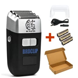 Three Blade Professional Oil Head Gradient Electric Hair Shaver Titanium Plated Knife Net Hair Salon Trimmer BRDCLIP 8008
