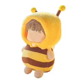 10cm/15cm/20cm/40cm Doll Clothes Multicolor Replacement Outfit Cartoon Bee Jumpsuit Playing House Doll Accessories