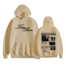 Rapper Romeo Santos The King Tormula Tour 2025 Graphic Hooded Sweatshirts for Men Women Fashion Hip Hop Streetwear Pullover Tops