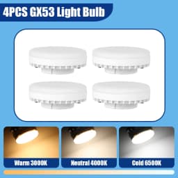 Led Spot GX53 Ceiling Lamp Indoor Decor Track Light Rotatable Spotlight For Living Room Bedroom Store Chandelier LED Spot Lights
