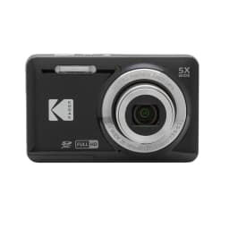 KODAK PIXPRO FZ55 16MP Digital Camera 5X Optical Zoom 28mm Wide Angle 1080P Full HD Video 2.7" LCD Vlogging Camera