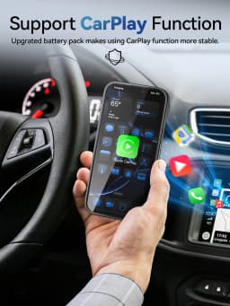 USB-C Battery Case for iPhone 16/16 Pro/16 Pro Max/16 Plus Portable Wireless Charging Cover Power Bank Extended Battery Pack