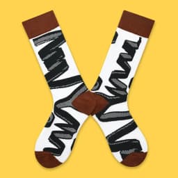 1 Pair Canvas Lattice Plant Art Funny Socks Women Novelty Abstract Cute Socks Women Jacquard Crew Female Calcetines Divertidos