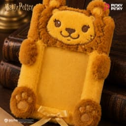 Pinky Harry Potter Card Holder Lion Bag Charm Pendant Keychain for Daily Halloween Christmas Birthday Party Gift for Students
