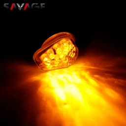 2025 MT07 Front Rear Turn Signal Blinker Light For Yamaha MT-07 MT 07 Y-AMT 2021-2026 Flush Mount Micro Indicator Flasher Lamp