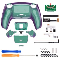 eXtremeRate Back Paddles Remappable Rise Remap Kit, Upgrade Board Back Shell Back Buttons for ps5 Controller BDM-010 & BDM-020