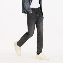 Semir Men Jeans Vintage Washed Elastic Cotton Soft Slim Leg Versatile Fashion 2026 Casual Daily Street Wear