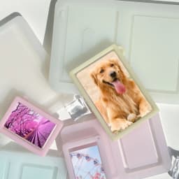 Photo Frame Decoration Silicone Mold Quicksand Mirror Epoxy Mold Resin Casting Pendant Mold Suitable for Diy Crafts