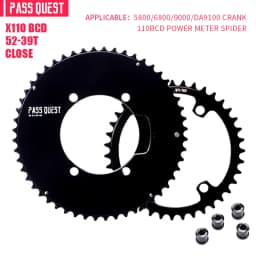 PASS QUEST X110BCD 2X AXS 12s Sprocket AERO Road Bike Gravel Bike