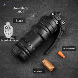 Tactical Grenade Launcher Toy Set Shell Ejecting Fidget Spinner Mini Stress Relief Finger Toy Gun Alloy Grenade Model