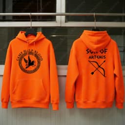 Camp Half Blood Hoodie Fall Winter Essential Half Camp Game Men Women Orange Pullovers Poseidon of Son Halloween Sweatshirt Tops