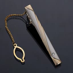 1Pcs Fashion Tie Clip for Men Copper Simple Bar Clasp Practical Mens Classic Tie Clips Clamp Pin Jewelry Necktie Wedding Gift