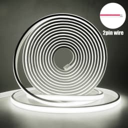 DC 12V 24V COB LED Strip Neon Light Dimmable 320LED/m Flexible Silicone Rope Lights Linear Lighting 1m 2m 5m 10m 15m 20m 50CM
