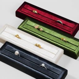 Yinbeini Velvet Ring Display Stand Single Row Ring Ear Stud Storage Organizer Jewelry Shop Showcase Props TB045
