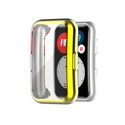 TPU Soft Protective Cover For Huawei Watch Fit Case Full Screen Protector Shell Bumper Plated Classic Cases For Huawei Watch Fit