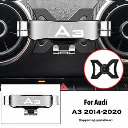 Car Mobile Phone Holder For Audi A3 S3 8V 2014-2020 Air Vent Mounts Stand GPS Gravity Navigation Bracket Car Accessories