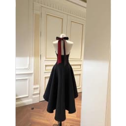 France Elegant Black Patchwork Long Strap Dress Sleeveless Party Style Women Gentle Y2k Vintage Bodycon Spring Summer 2026