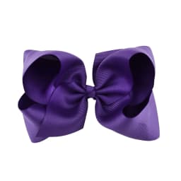 BABY BOWS 1Pcs 6inch Solid Colors Grosgrain Ribbon Hair Clips for Girls Large Hairpins Boutique Barrettes Kids Hair Accessories