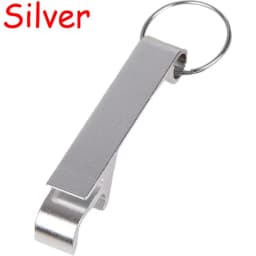 200Pcs Beer Bottle Openers Colored Bottle Opener Keychain Aluminum Alloy Colorful Mini Pocket Beer Beverage Opener