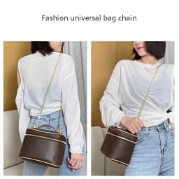 Chain strap Golden Bag Chain Accessories Metal Extension Chains Underarm Crossbody Shoulder Belt Replacement For Women's Bag