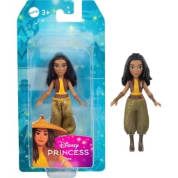 Original Disney Princess Mini Princess Snow White Moanna Merida Elsa Anna Miniature Dolls for Girls Christmas Gifts HPL55 Toys