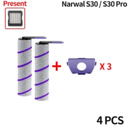 Accessories For NARWAL S30 / S30 Pro Cordless Wet Dry Vacuum Cleaner Brush Roller And HEPA Filter Replacement Spare Parts