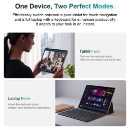 Ninkear S13 Neo Laptop 13 Inch 3K IPS 3:2 Display Intel Processor N150 12GB LPDDR5 RAM 512GB SSD Windows 11 2 in 1 Convertible Notebook 360° Touchscreen Magnetic Detachable Keyboard for Business Home Office Study and Everyday Multitasking