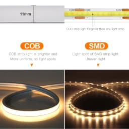 Smart PIR Motion Sensor USB 5V COB Neon Strip Light Delay Time Adjustable Work At Night/Dark Only For Bedroom Corridor Stairs